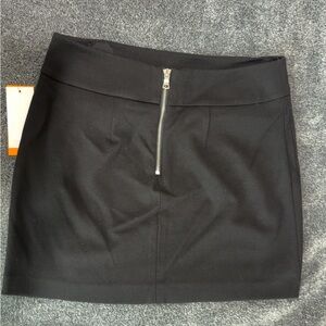 Cynthia Steffe Black Mini Skirt with Zipper